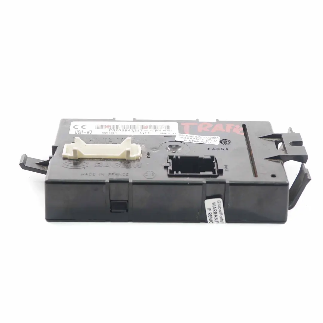 Unité de contrôle de la carrosserie BCM ECU pour Renault Trafic II à propos du numéro de pièce P8200943317 Renault Trafic II Unité de contrôle de la carrosserie BCM ECU - SKU P8200943317 - Numéro de pièce P8200943317