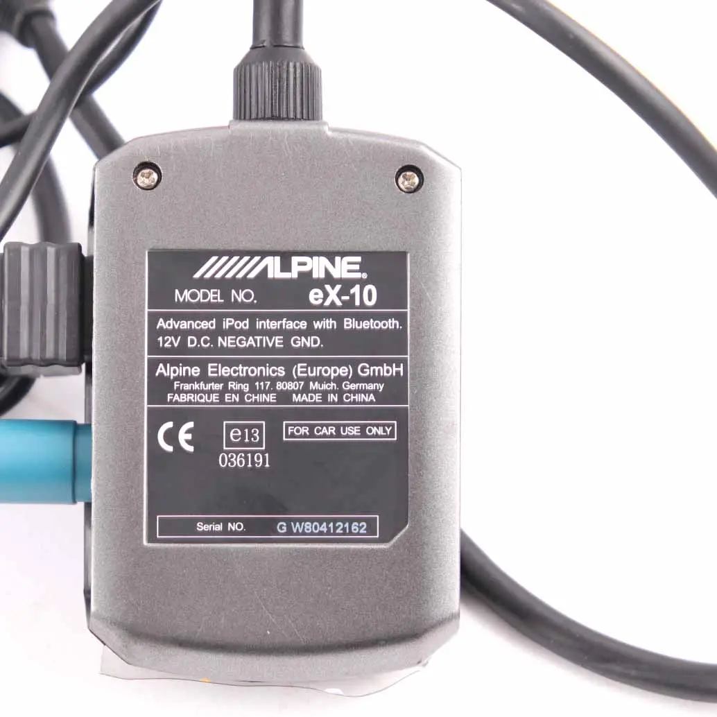 Genuine Parrot CK3200LS Alpine eX-10 Bluetooth Hands-free Connection Control Set to with Part number Parrot Alpine eX-10 Genuine Parrot CK3200LS Alpine eX-10 Bluetooth Hands-free Connection Control Set - SKU Parrot Alpine eX-10 - Part number Parrot Alpine eX-10