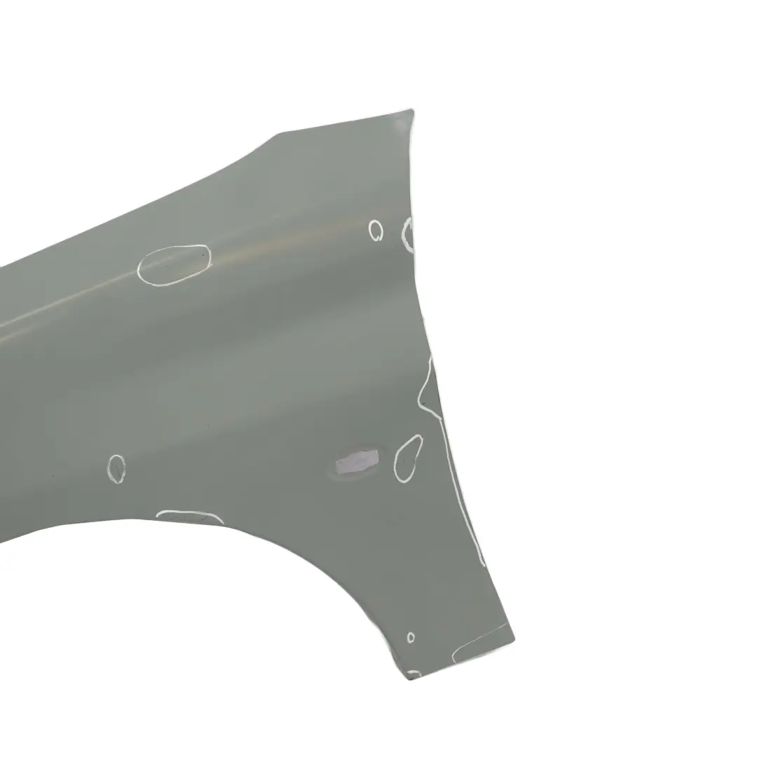 Peugeot 206 Front Left N/S Side Panel Trim Wing Fender Idaho Green Metallic LQA - SKU Peugeot 206 Fender - Part number Peugeot 206 Fender