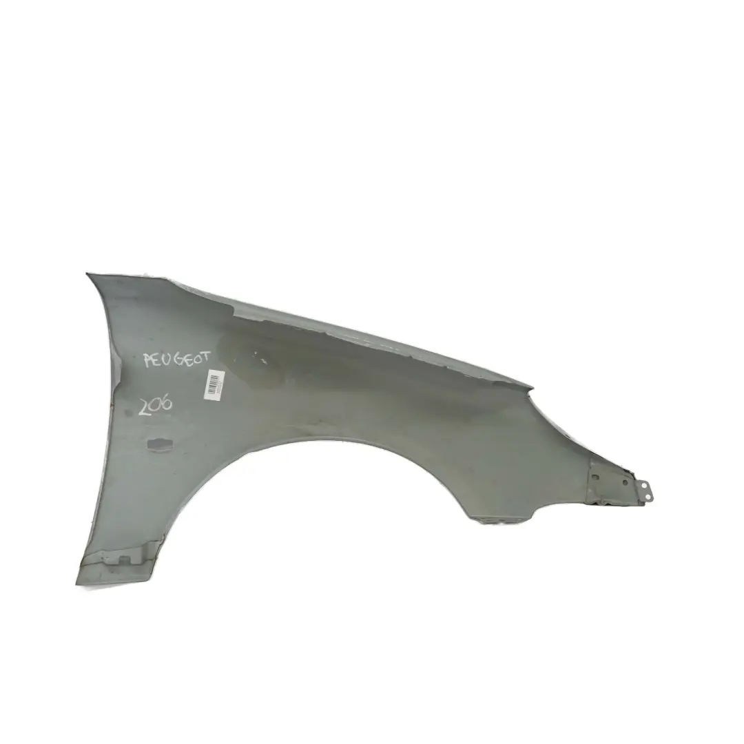 Peugeot 206 Front Left N/S Side Panel Trim Wing Fender Idaho Green Metallic LQA - SKU Peugeot 206 Fender - Part number Peugeot 206 Fender