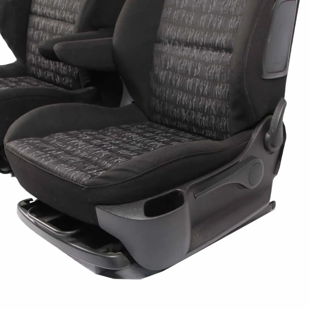  Seats Peugeot 307 Cloth Fabric Set Front Rear Bench Seat Anthracite Palassari - SKU Peugeot 307 Seats - Part number Peugeot 307 Seats