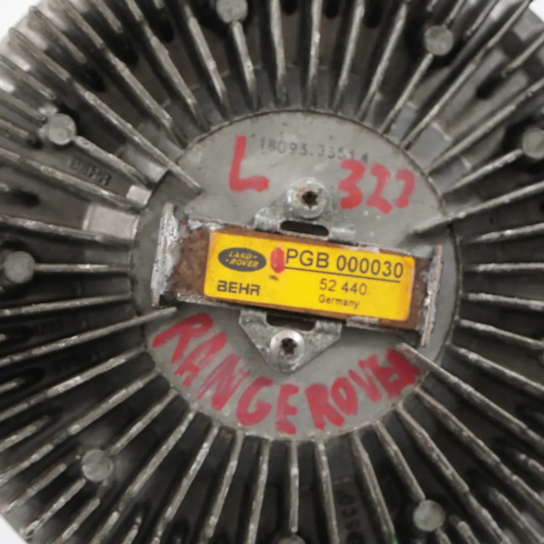  Ventilador de Radiador Visco Land Rover Range Rover Sport L322 - SKU PGB 000030 - Número de pieza PGB 000030