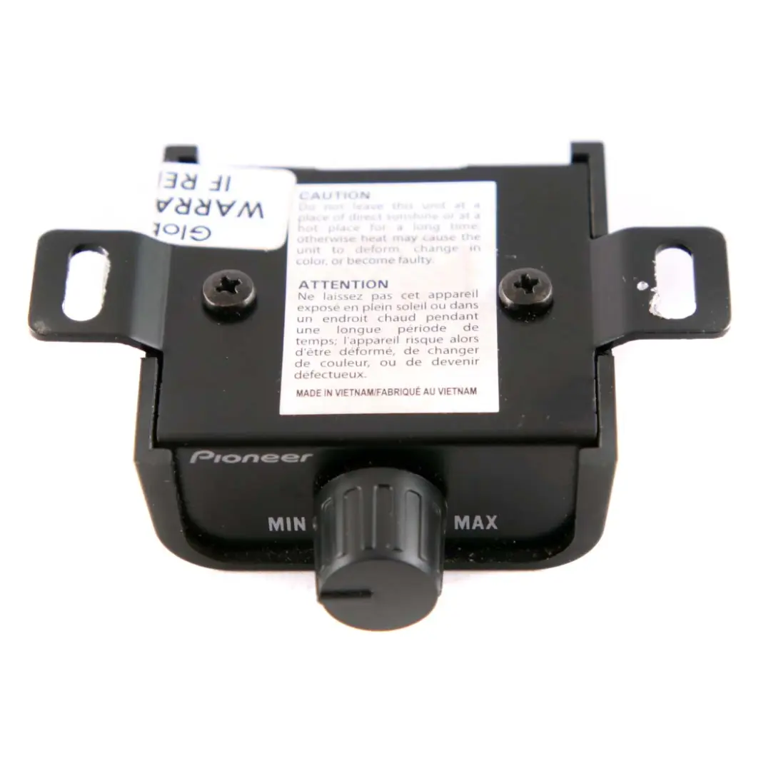 Genuine Pioneer Bass Level Remote Controller For Amplifiers to with Part number Pioneer Bass Remote Genuine Pioneer Bass Level Remote Controller For Amplifiers - SKU Pioneer Bass Remote - Part number Pioneer Bass Remote