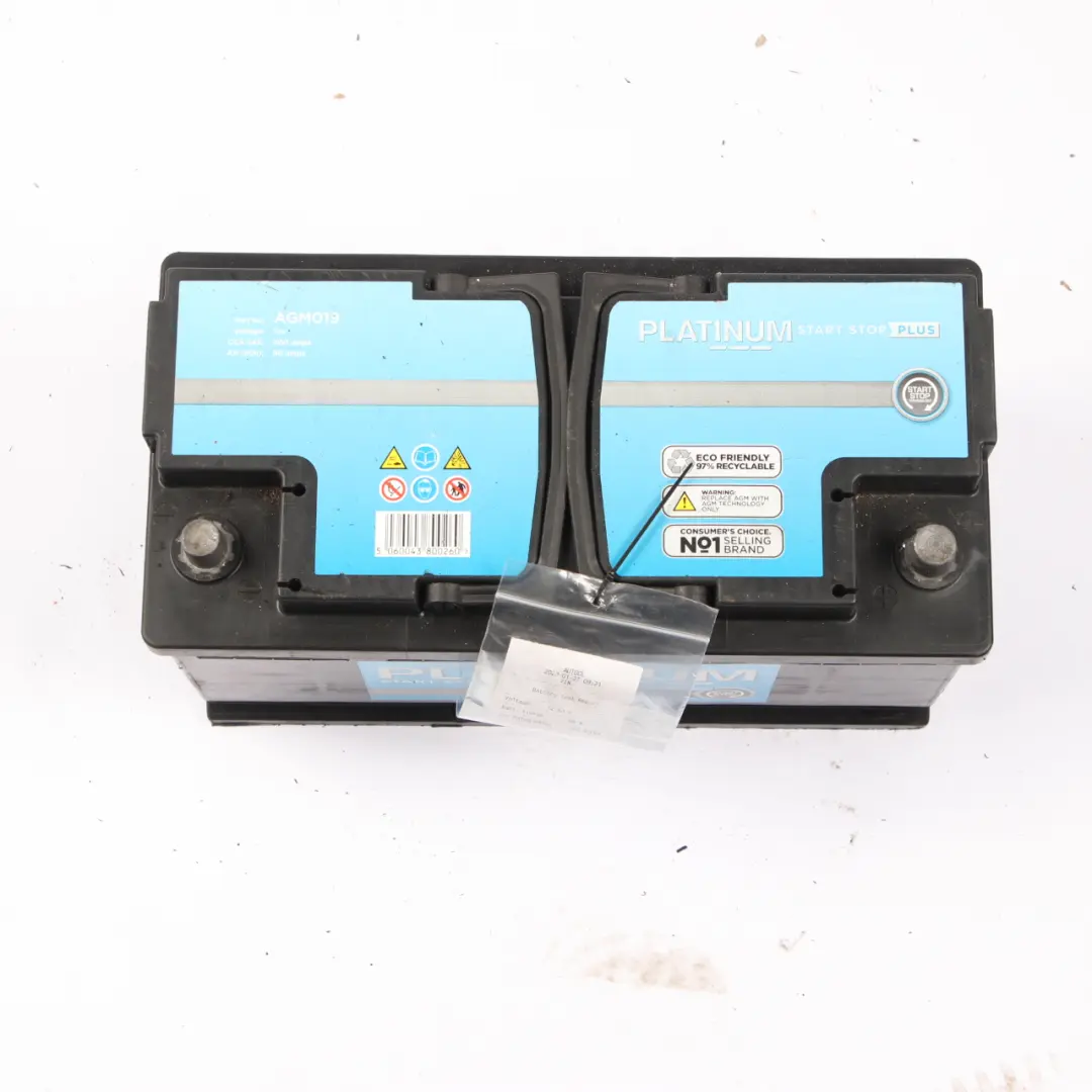Platinium Start Stop Plus AGM Accumulator Battery 90Ah 900A 12V AGM19 to with Part number Platinium AGM 90Ah Accumulator Platinium Start Stop Plus AGM Accumulator Battery 90Ah 900A 12V AGM19 - SKU Platinium AGM 90Ah Accumulator - Part number Platinium AGM 90Ah Accumulator