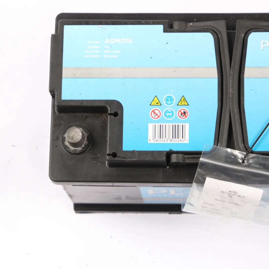  Platinium Start Stop Plus AGM Accumulator Battery 90Ah 900A 12V AGM19 - SKU Platinium AGM 90Ah Accumulator - Part number Platinium AGM 90Ah Accumulator