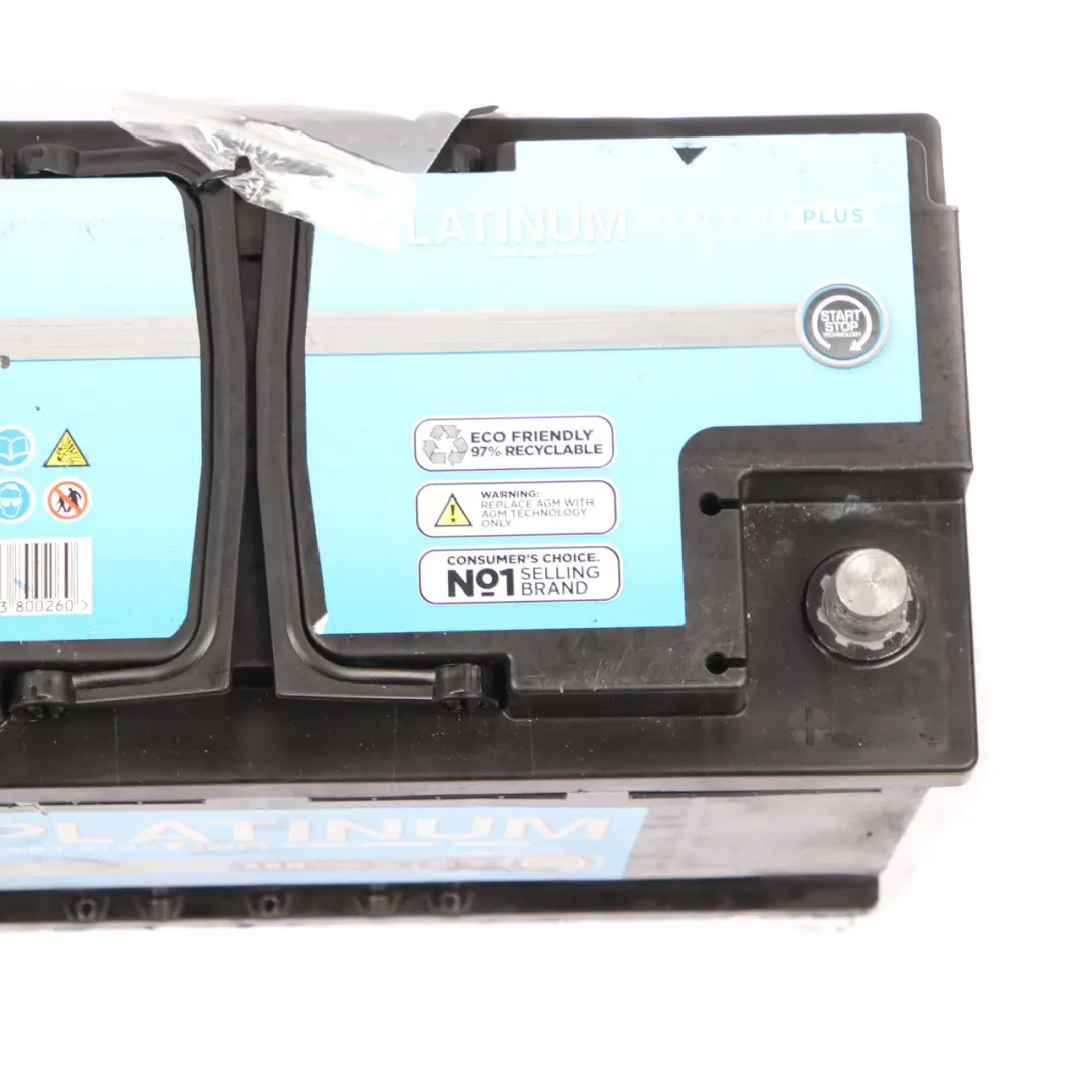 Platinium Start Stop Plus AGM Accumulator Battery 95Ah 850A 12V to with Part number Varta Rac 100Ah Accumulator Platinium Start Stop Plus AGM Accumulator Battery 95Ah 850A 12V - SKU Platinium AGM 95Ah Accumulator - Part number Varta Rac 100Ah Accumulator