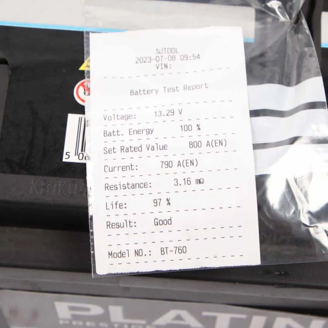 Platinum Prestige Accumulator Battery 90Ah 800A 12V 019E to with Part number Platinum 90Ah Accumulator Platinum Prestige Accumulator Battery 90Ah 800A 12V 019E - SKU Platinum 90Ah Accumulator - Part number Platinum 90Ah Accumulator