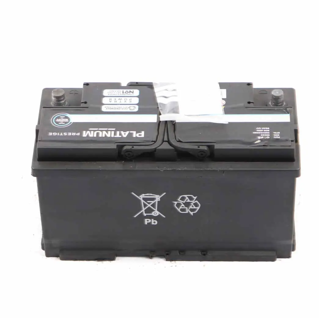  Platinum Prestige Accumulator Battery 90Ah 800A 12V 019E - SKU Platinum 90Ah Accumulator - Part number Platinum 90Ah Accumulator