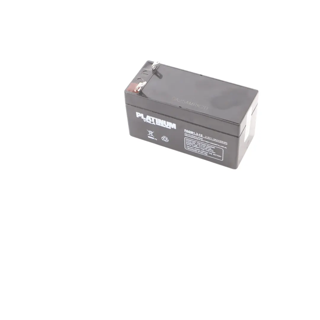 PLATINUM VRLA 12V Burglar Alarm Rechargeable Battery PAGM1.3-12 to Mercedes W176 with Part number PLATINUMVRLA12V Mercedes W176 PLATINUM VRLA 12V Burglar Alarm Rechargeable Battery PAGM1.3-12 - SKU PLATINUMVRLA12V - Part number PLATINUMVRLA12V
