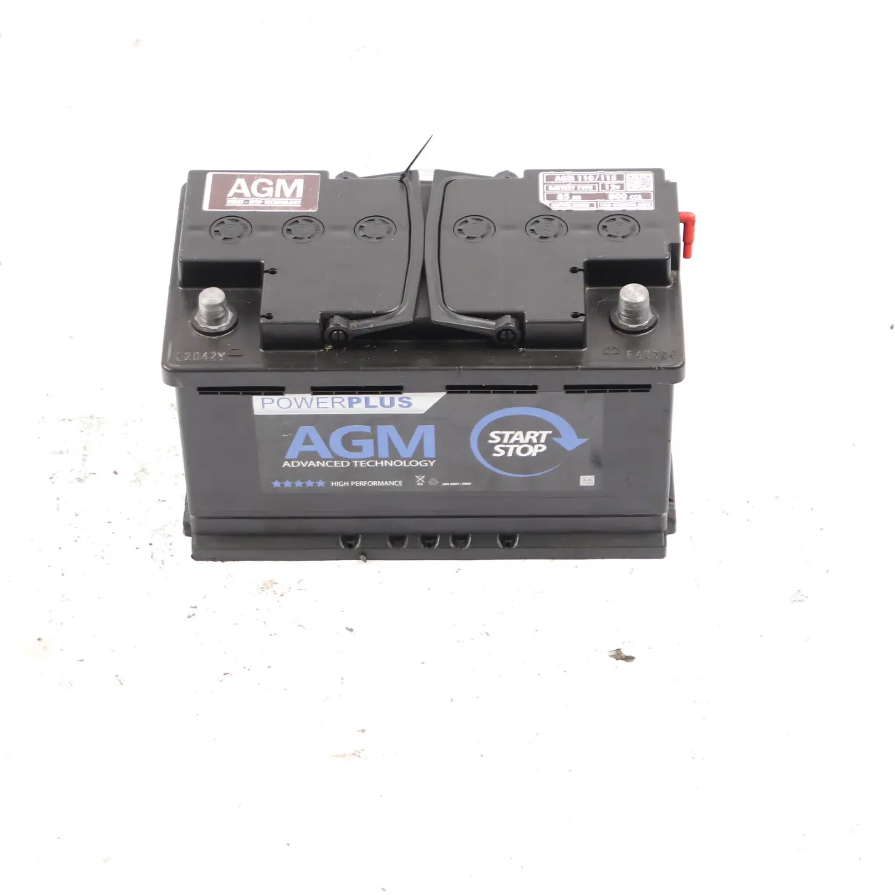 POWERPLUS AGM Start Stop Accumulator Battery 85Ah 800A