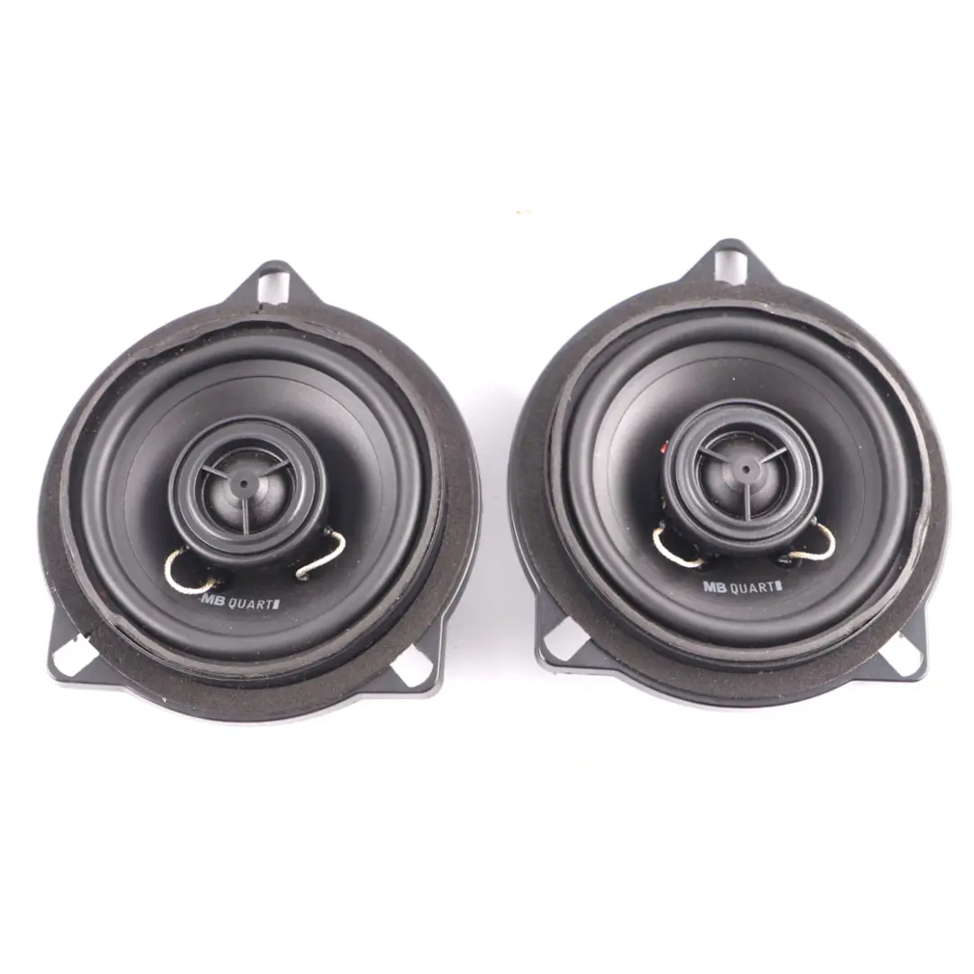BMW E60 E87 E90 MB Quart Stereo Audio Speaker Woofer Audio Unit Set - SKU QMW200 - Part number QMW200
