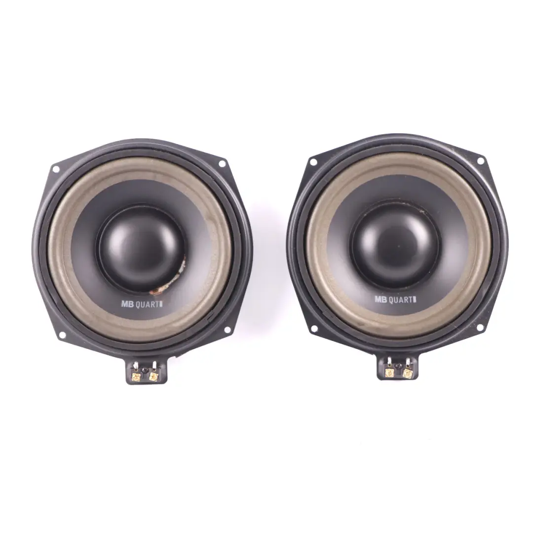 BMW E60 E87 E90 MB Quart Stereo Audio Speaker Woofer Audio Unit Set - SKU QMW200 - Part number QMW200
