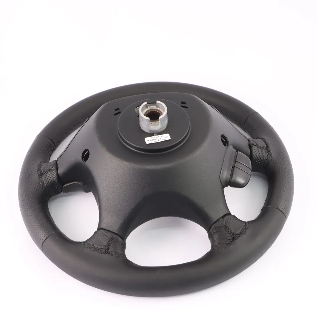 Leather Steering Wheel to Land Rover Freelander 1 NEW Black with Part number QTB000472 Land Rover Freelander 1 NEW Black Leather Steering Wheel - SKU QTB000472-1 - Part number QTB000472