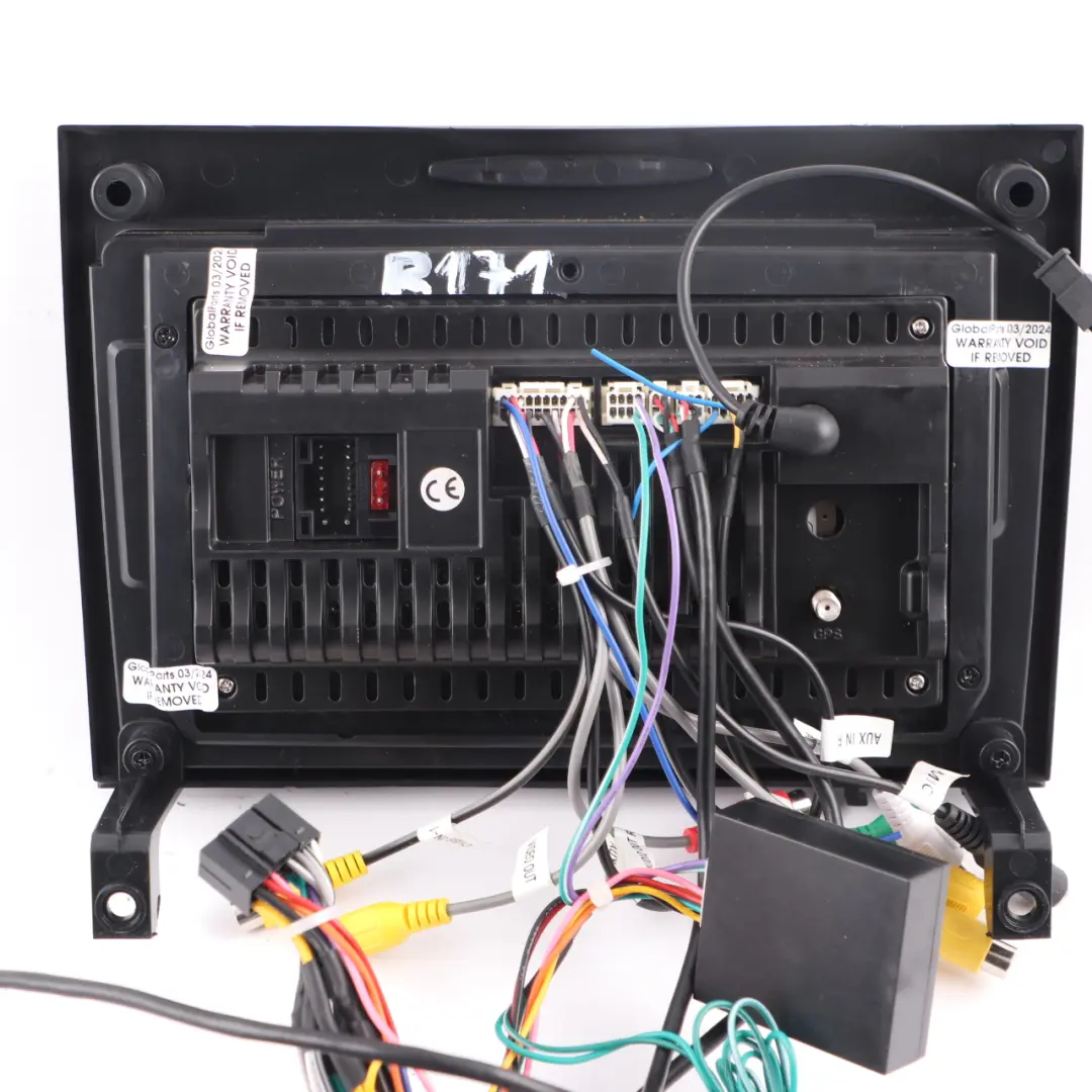 Display Screen Radio Multimedia GPS Navigation Sat Nav Head Unit to Mercedes R171 with Part number R171 Navigation Mercedes R171 Display Screen Radio Multimedia GPS Navigation Sat Nav Head Unit - SKU R171 Navigation - Part number R171 Navigation