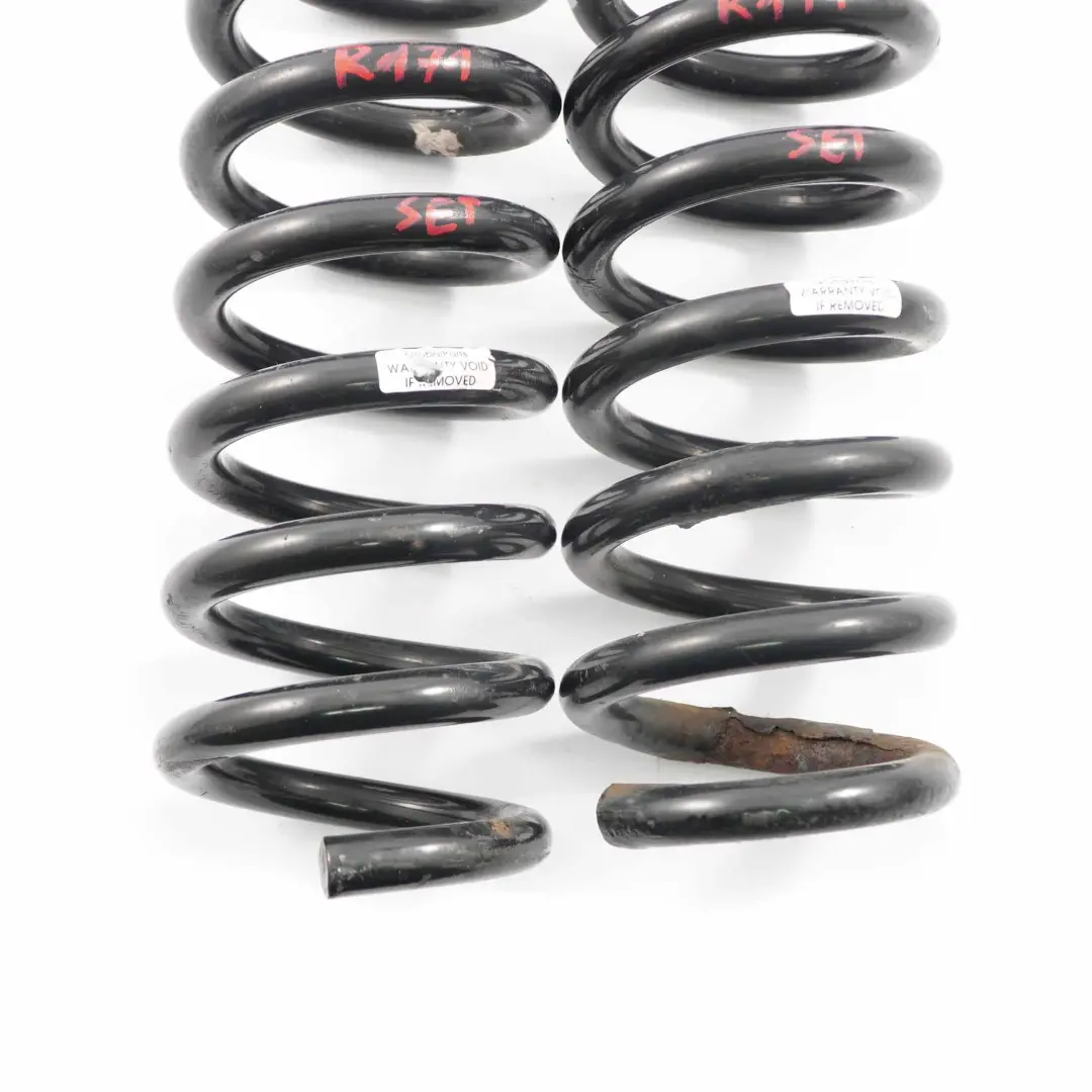 Mercedes SLK R171 Hinten Achse Aufhängung Feder Links Rechts Spule Satz - SKU R171 Rear Coil Spring Set - Teilenummer R171 Rear Coil Spring Set