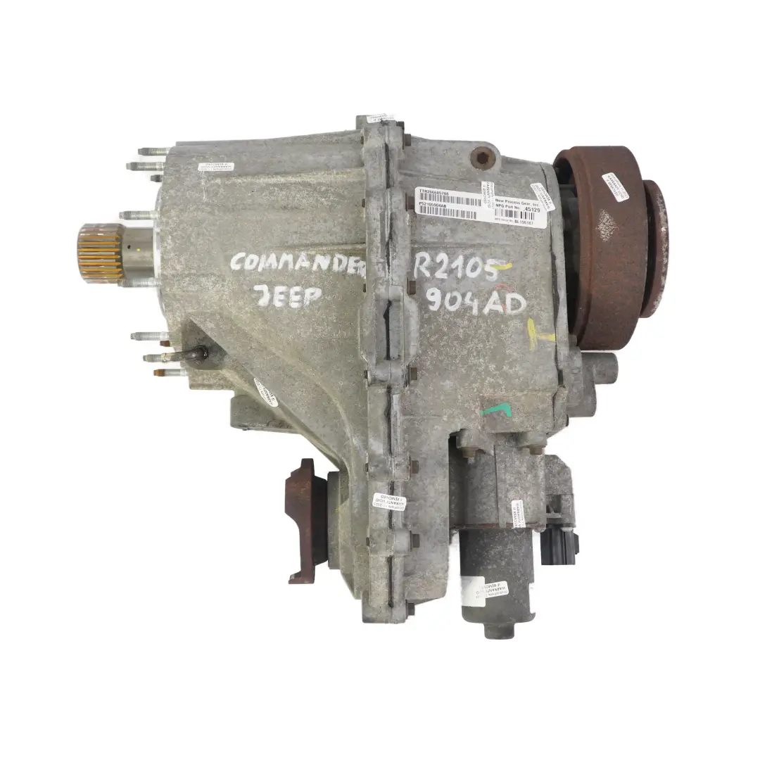 Jeep Commander Front Differential Diff Transfer Box P52105904AB WARRANTY - SKU R2105904AD - Part number R2105904AD