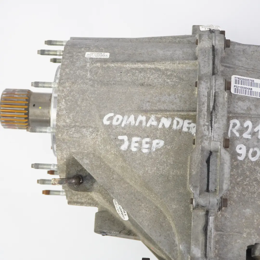 Diferencial delantero Caja transferencia P52105904AB GARANTÍA para Jeep Commander con número de pieza R2105904AD Jeep Commander Diferencial delantero Caja transferencia P52105904AB GARANTÍA - SKU R2105904AD - Número de pieza R2105904AD