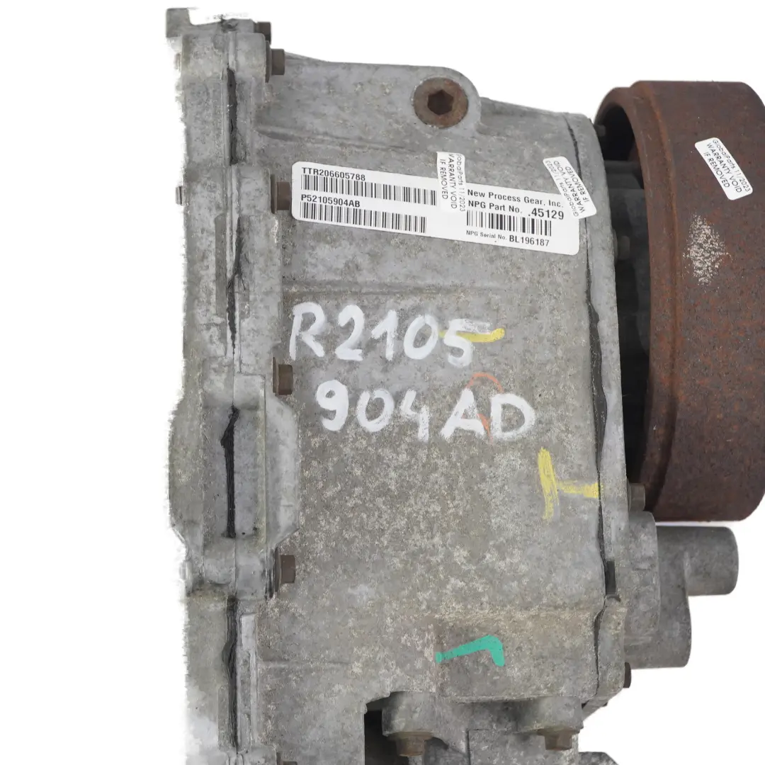 Jeep Commander Front Differential Diff Transfer Box P52105904AB WARRANTY - SKU R2105904AD - Part number R2105904AD