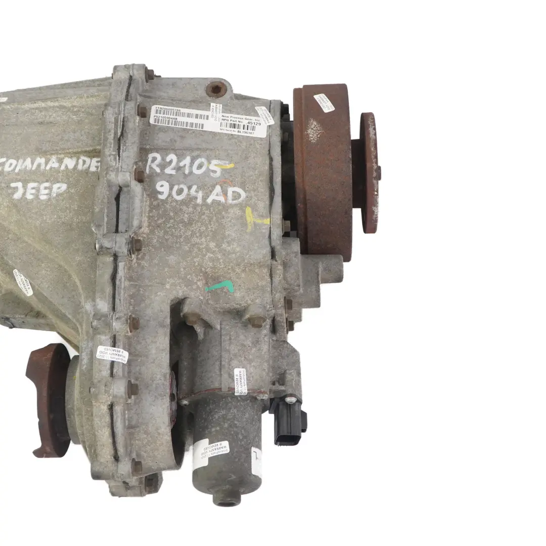 Jeep Commander Front Differential Diff Transfer Box P52105904AB WARRANTY - SKU R2105904AD - Part number R2105904AD