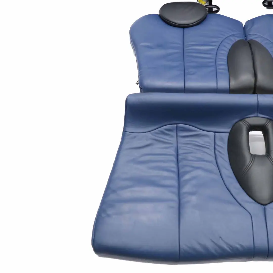 Leather Seats Mini Cooper R50 R53 Lapis Blue Set Interior Front Rear Seat to with Part number 6968456 Leather Seats Mini Cooper R50 R53 Lapis Blue Set Interior Front Rear Seat - SKU R50-Blue-Leather-Seats-Set-(T6LP) - Part number 6968456