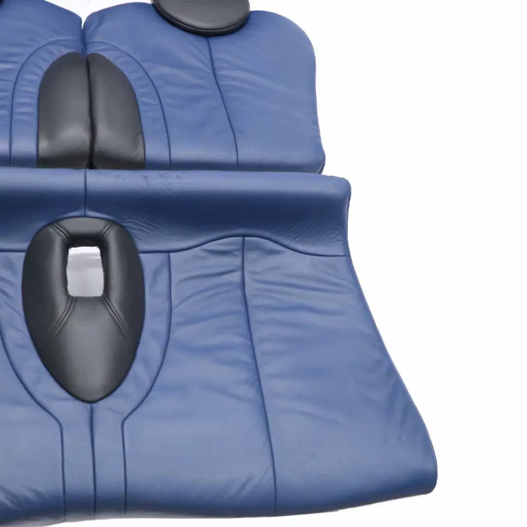 Leather Seats Mini Cooper R50 R53 Lapis Blue Set Interior Front Rear Seat to with Part number 6968456 Leather Seats Mini Cooper R50 R53 Lapis Blue Set Interior Front Rear Seat - SKU R50-Blue-Leather-Seats-Set-(T6LP) - Part number 6968456