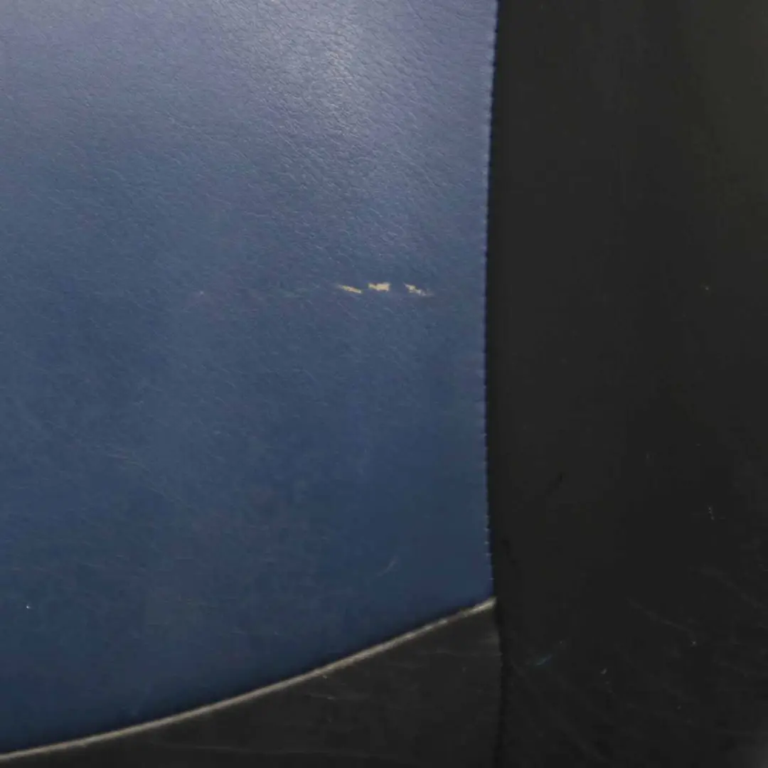 Leather Seats Mini Cooper R50 R53 Lapis Blue Set Interior Front Rear Seat to with Part number 6968456 Leather Seats Mini Cooper R50 R53 Lapis Blue Set Interior Front Rear Seat - SKU R50-Blue-Leather-Seats-Set-(T6LP) - Part number 6968456