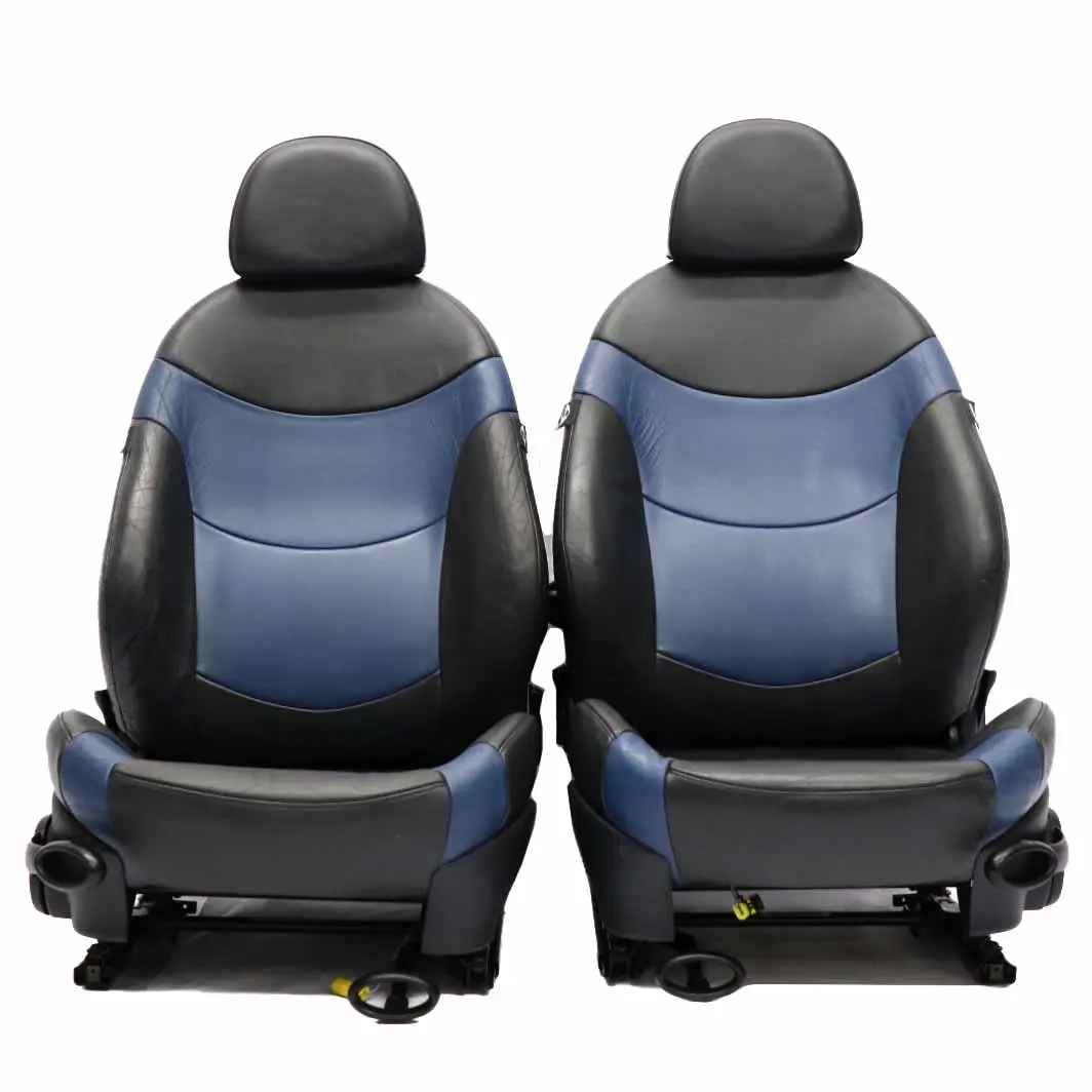Asientos Cuero Mini R50 R53 Lapis Blue Asiento Delantero Trasero para con número de pieza 6968456 Asientos Cuero Mini R50 R53 Lapis Blue Asiento Delantero Trasero - SKU R50-Blue-Leather-Seats-Set-(T6LP) - Número de pieza 6968456