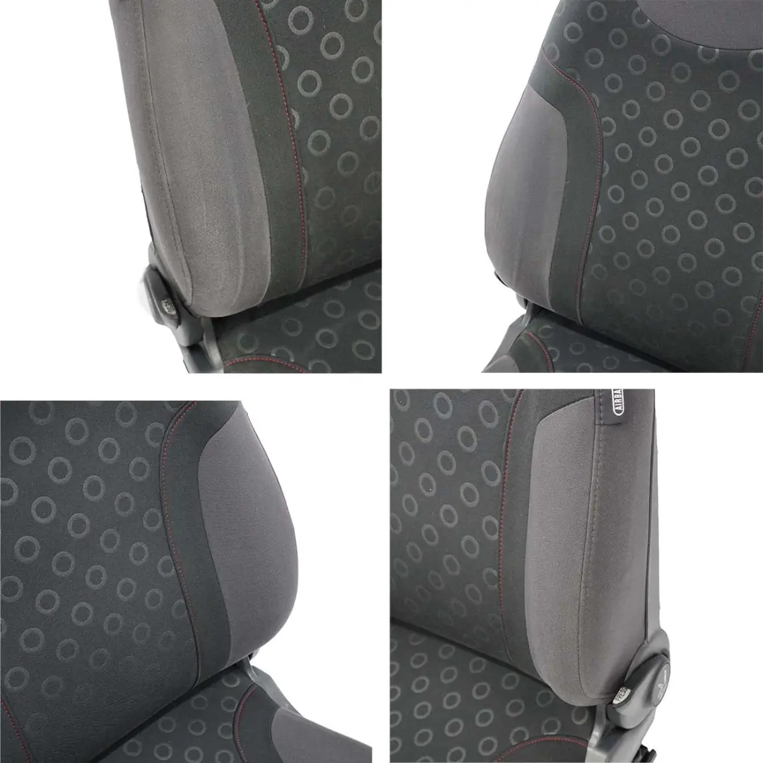Mini Cooper One R53 Stoff 7 Seven Limited Edition Panther Black Sitze - SKU R50 Cloth Seats - Teilenummer R50