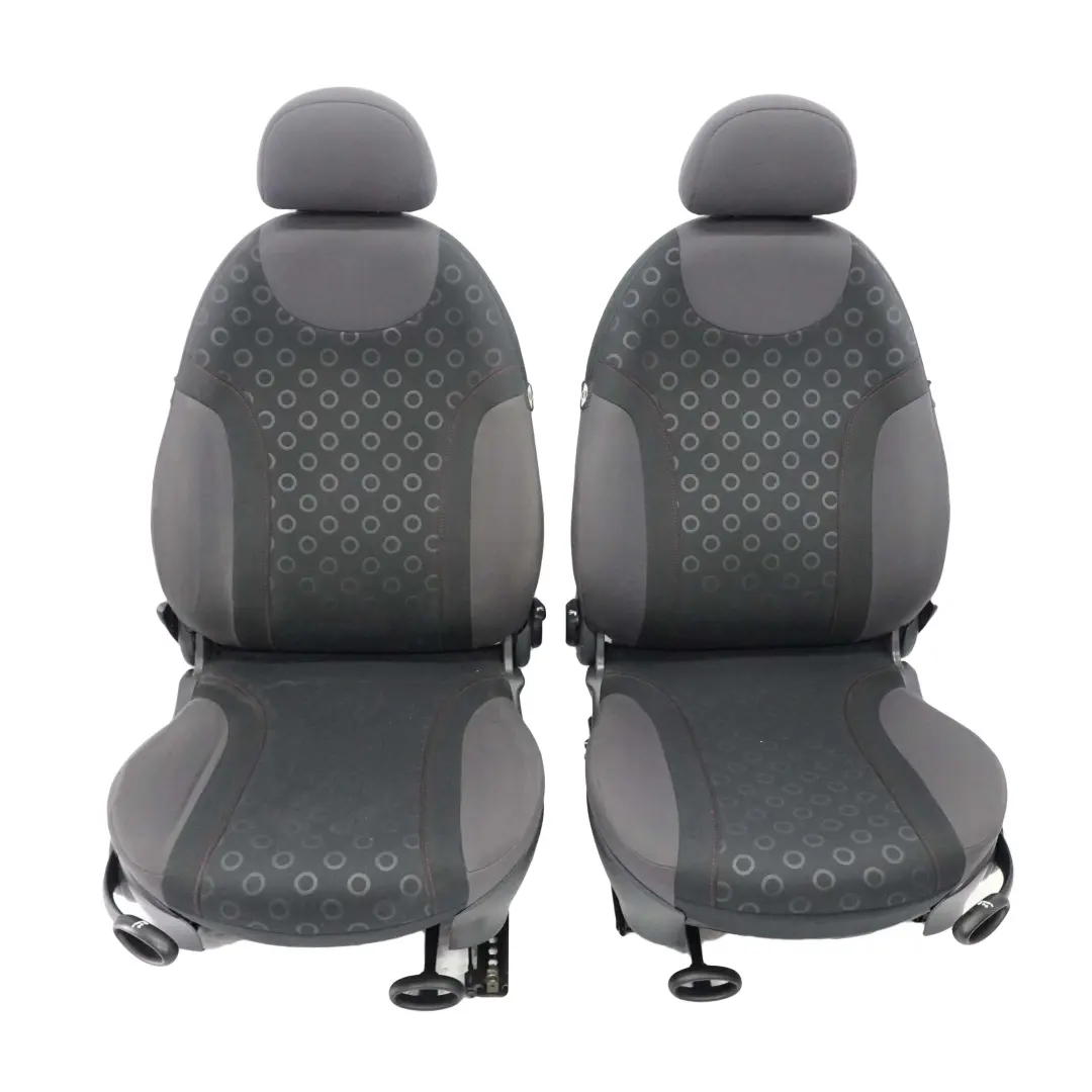 Stoff 7 Seven Limited Edition Panther Black Sitze für Mini Cooper One R53 mit Teilenummer R50 Mini Cooper One R53 Stoff 7 Seven Limited Edition Panther Black Sitze - SKU R50 Cloth Seats - Teilenummer R50