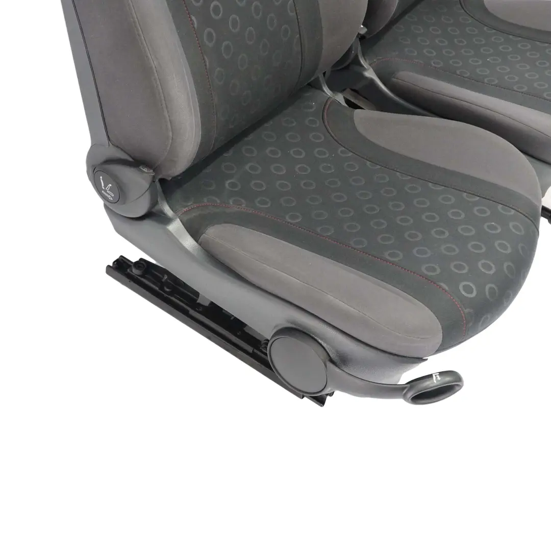 Stoff 7 Seven Limited Edition Panther Black Sitze für Mini Cooper One R53 mit Teilenummer R50 Mini Cooper One R53 Stoff 7 Seven Limited Edition Panther Black Sitze - SKU R50 Cloth Seats - Teilenummer R50