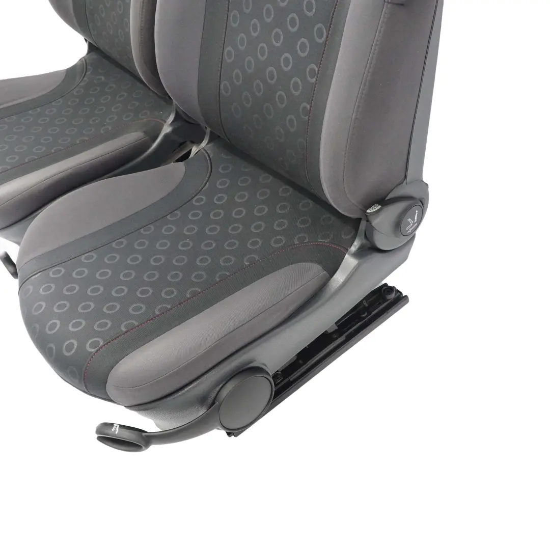 Stoff 7 Seven Limited Edition Panther Black Sitze für Mini Cooper One R53 mit Teilenummer R50 Mini Cooper One R53 Stoff 7 Seven Limited Edition Panther Black Sitze - SKU R50 Cloth Seats - Teilenummer R50