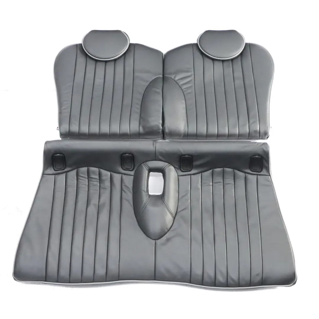  Leather Seats Mini R50 English Park Lane Panther Black Front Rear Seat - SKU R50 English Leather Seats (LNPN)-1 - Part number 6971124