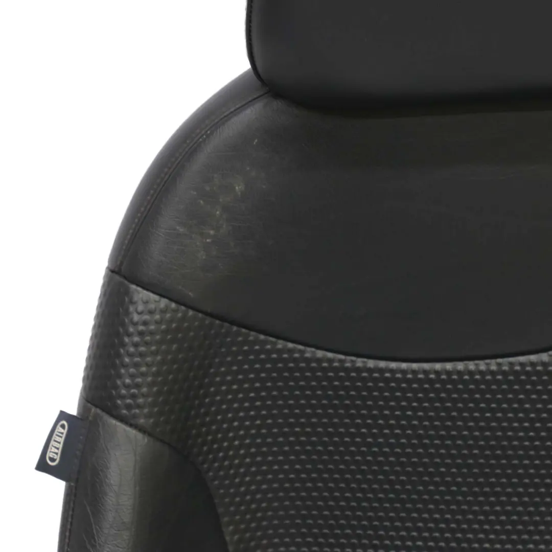 Mini Cooper One R53 Panther Black Leather Profile Interior Seats Seat - SKU R50 Leather Seats - Part number R50