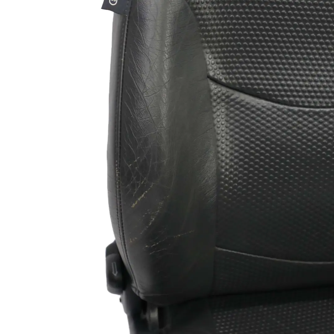 Leather Profile Interior Seats Seat to Mini Cooper One R53 Panther Black with Part number R50 Mini Cooper One R53 Panther Black Leather Profile Interior Seats Seat - SKU R50 Leather Seats - Part number R50