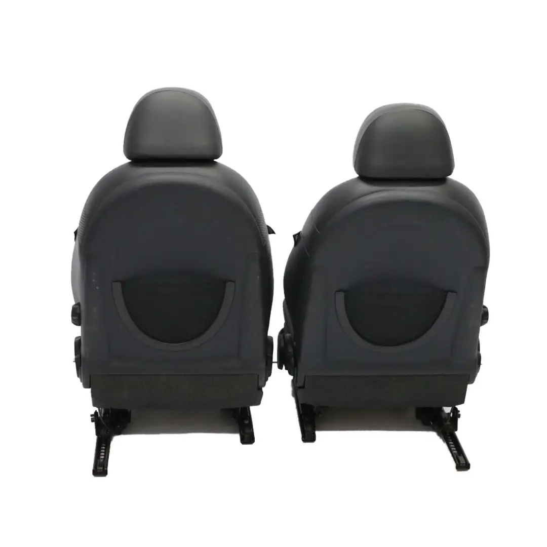 Leather Profile Interior Seats Seat to Mini Cooper One R53 Panther Black with Part number R50 Mini Cooper One R53 Panther Black Leather Profile Interior Seats Seat - SKU R50 Leather Seats - Part number R50