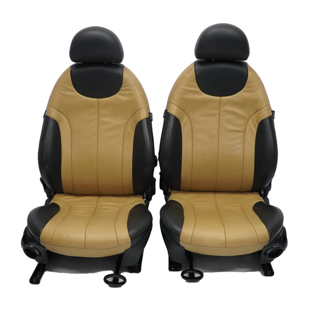  Sedili Pelle Mini R53 Soft Cordoba Beige Interno Sedile Anteriore Posteriore - SKU R50 Leather Soft / Cordoba Beige (T3CB) - Numero di parte R50