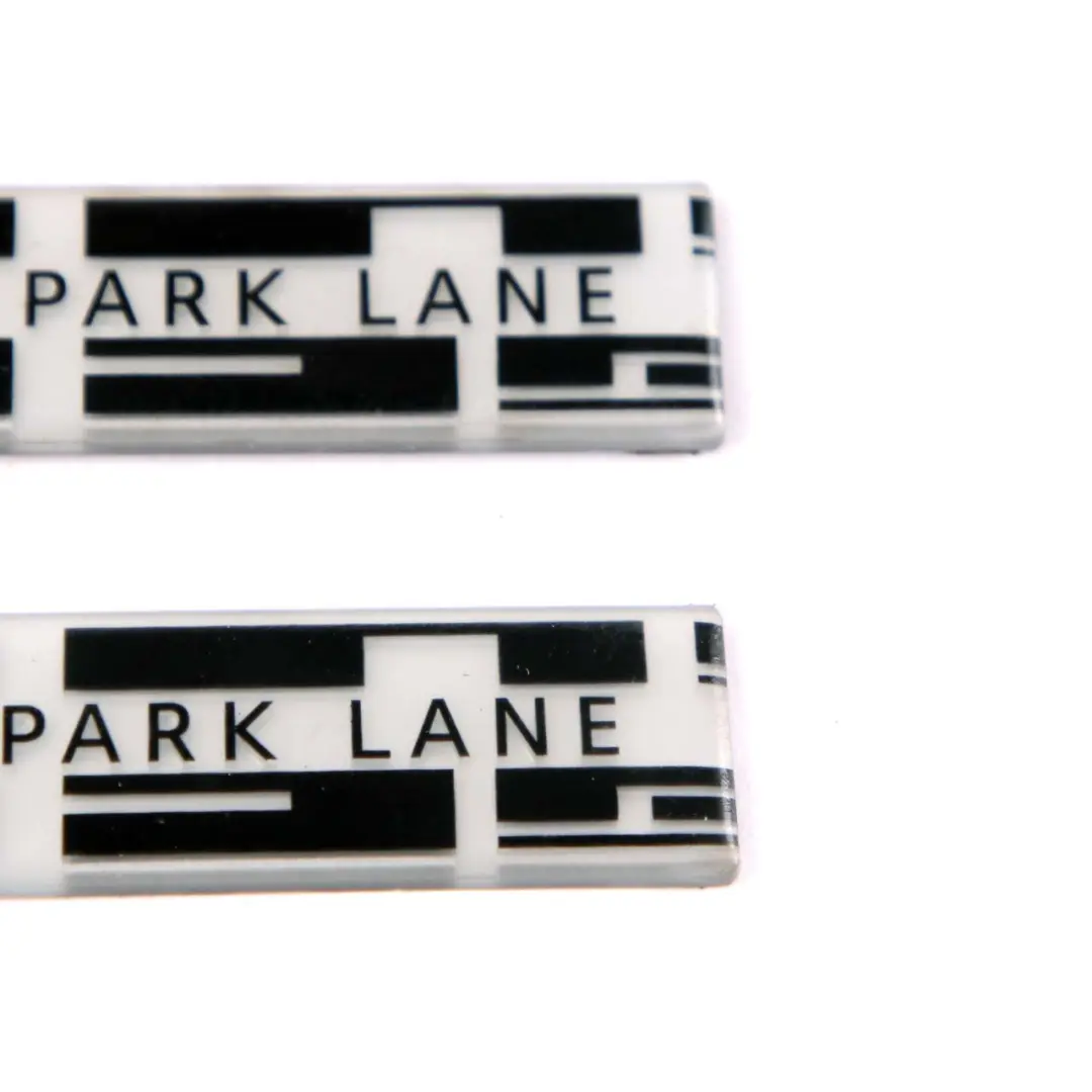 Mini Aufkleber Heckscheibe Aufkleber Platten Set - SKU R50-PARK-LANE - Teilenummer R50 Park Lane