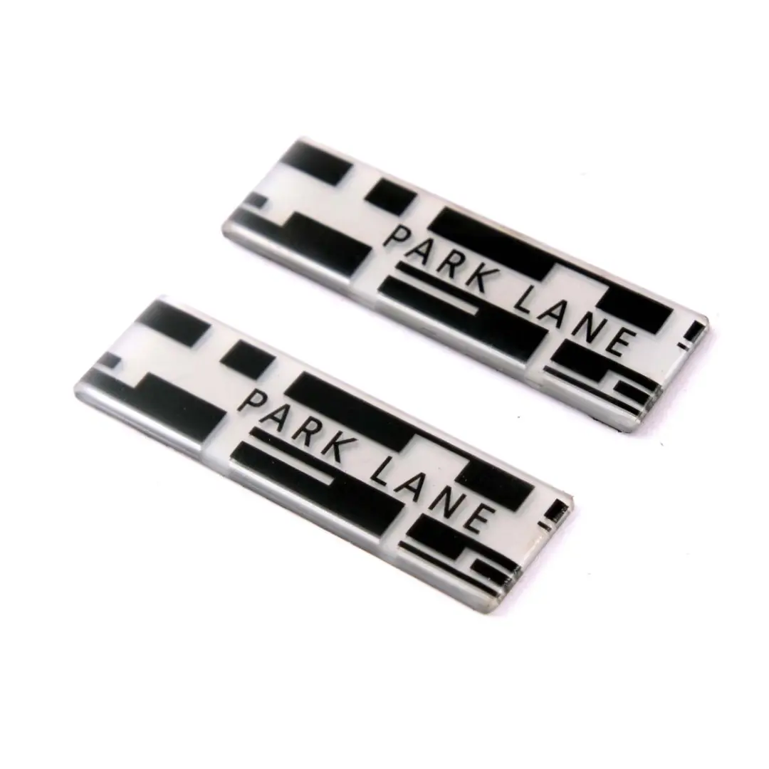 Mini Aufkleber Heckscheibe Aufkleber Platten Set - SKU R50-PARK-LANE - Teilenummer R50 Park Lane