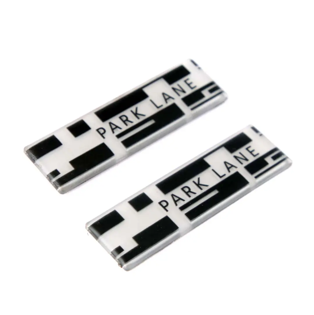 Sticker Rear Window Decals Plates Set to Mini with Part number R50 Park Lane Mini Sticker Rear Window Decals Plates Set - SKU R50-PARK-LANE - Part number R50 Park Lane