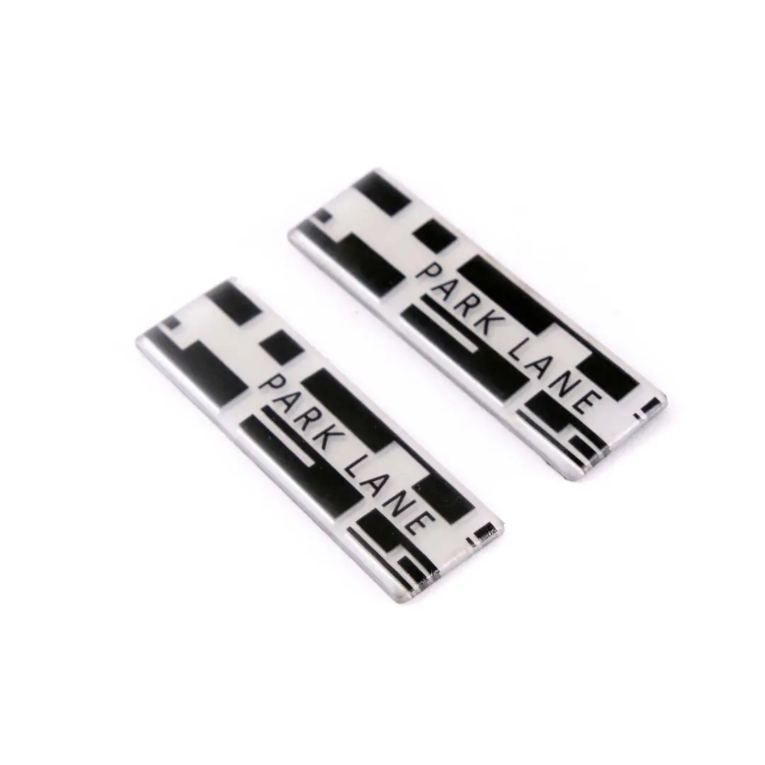 Mini Aufkleber Heckscheibe Aufkleber Platten Set - SKU R50-PARK-LANE - Teilenummer R50 Park Lane
