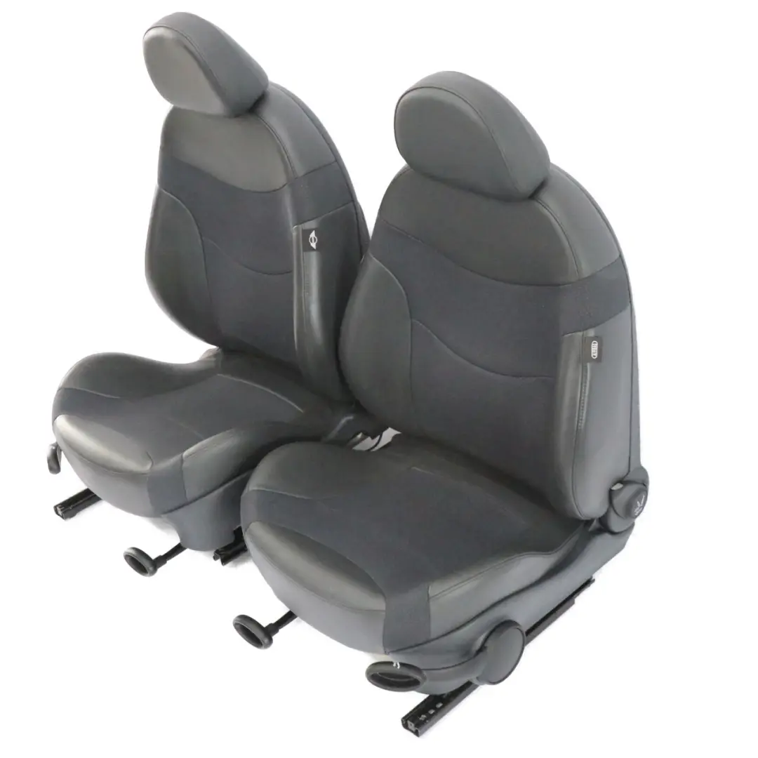Mini Cooper R53 Sportowe Fotele Zestaw Tkaniny Materiał Skóra Satelite - SKU R50/R53 Sport Seats Set Satellite (S9PN) - Numer Części R50