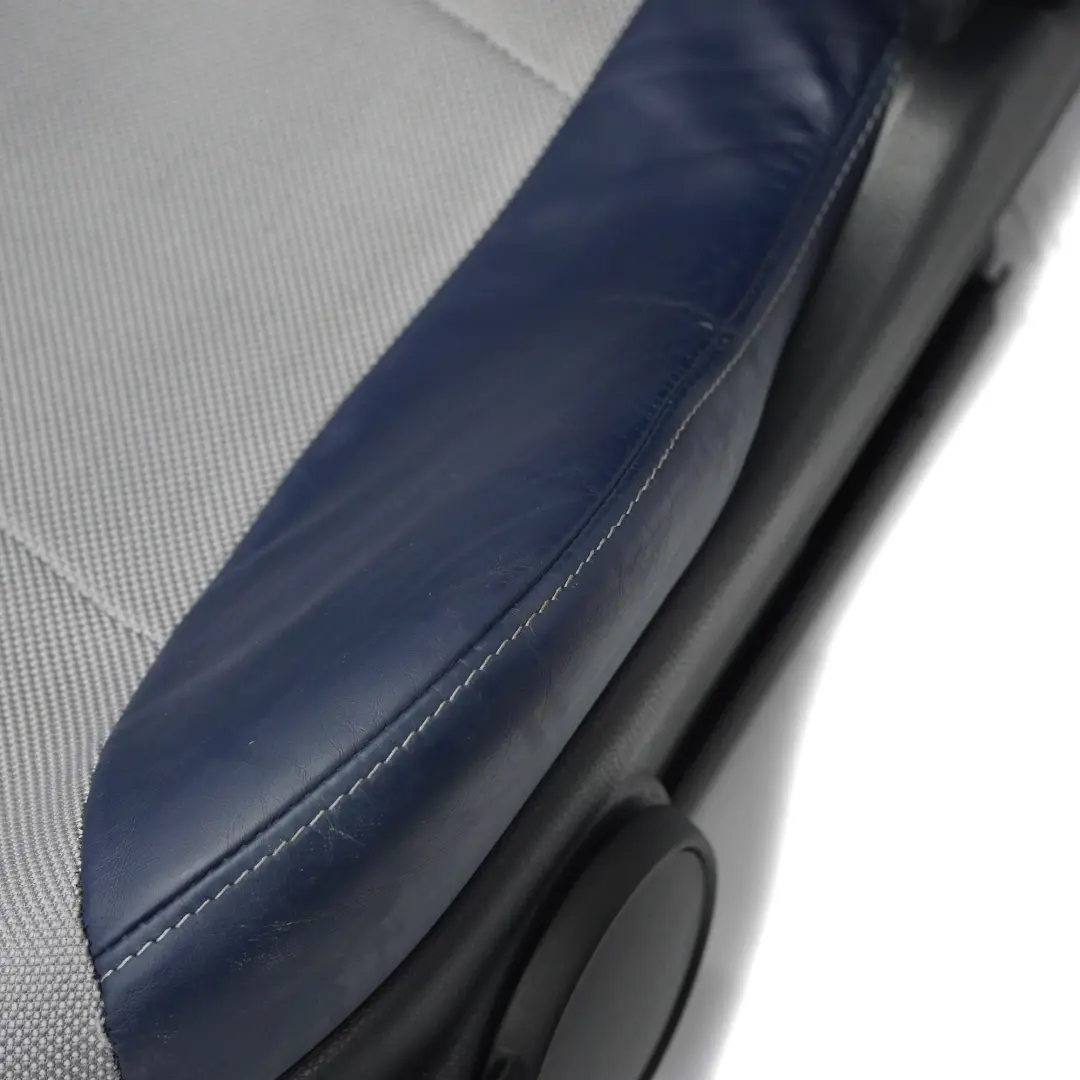 Mini R50 R53 Sitze Beheizt Sport Checkmate Blau Vorne Hinten Sitz - SKU R50 Sport Cloth Leather Checkmate P7ANA - Teilenummer R50 Sport Cloth Leather Checkmate P7ANA
