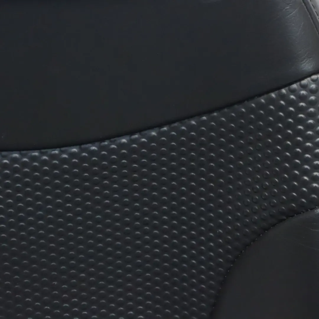  Seats Mini Cooper R53 Panther Black Leather Profile Front Rear Seat - SKU R50-Sport-Leather-Profile-Black-T5PN - Part number R50