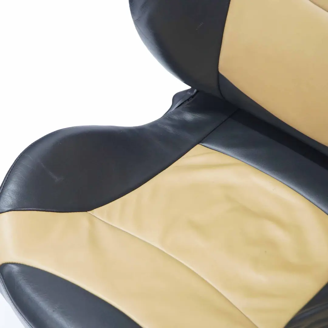 Mini Cooper R53 Sport Leather Soft / Cordoba Beige Interior Seats - SKU R50 Sport Leather Soft / Cordoba Beige (T3CB) - Part number R50