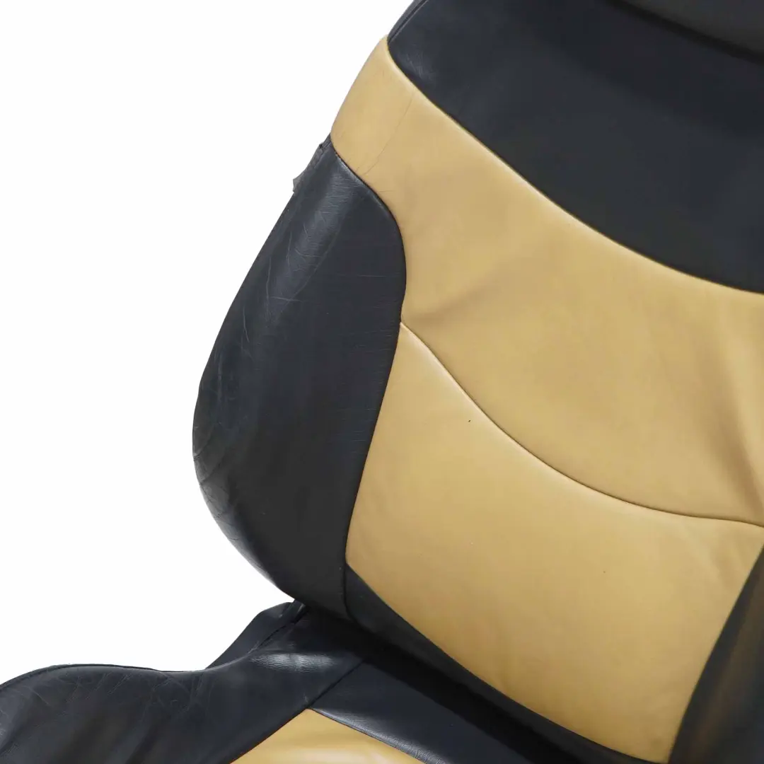 Mini Cooper R53 Sport Leather Soft / Cordoba Beige Interior Seats - SKU R50 Sport Leather Soft / Cordoba Beige (T3CB) - Part number R50