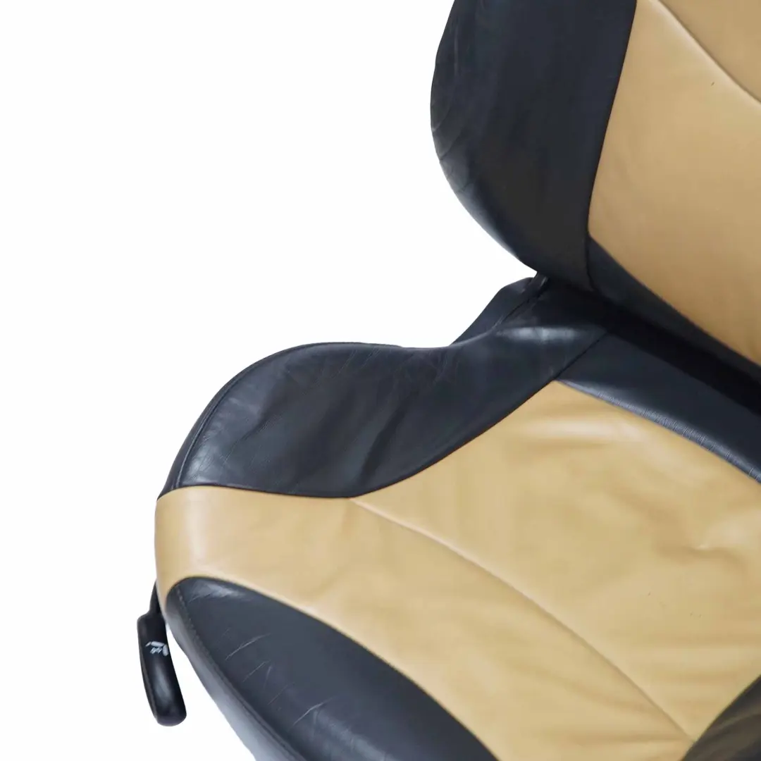 Mini Cooper R53 Sport Leather Soft / Cordoba Beige Interior Seats - SKU R50 Sport Leather Soft / Cordoba Beige (T3CB) - Part number R50
