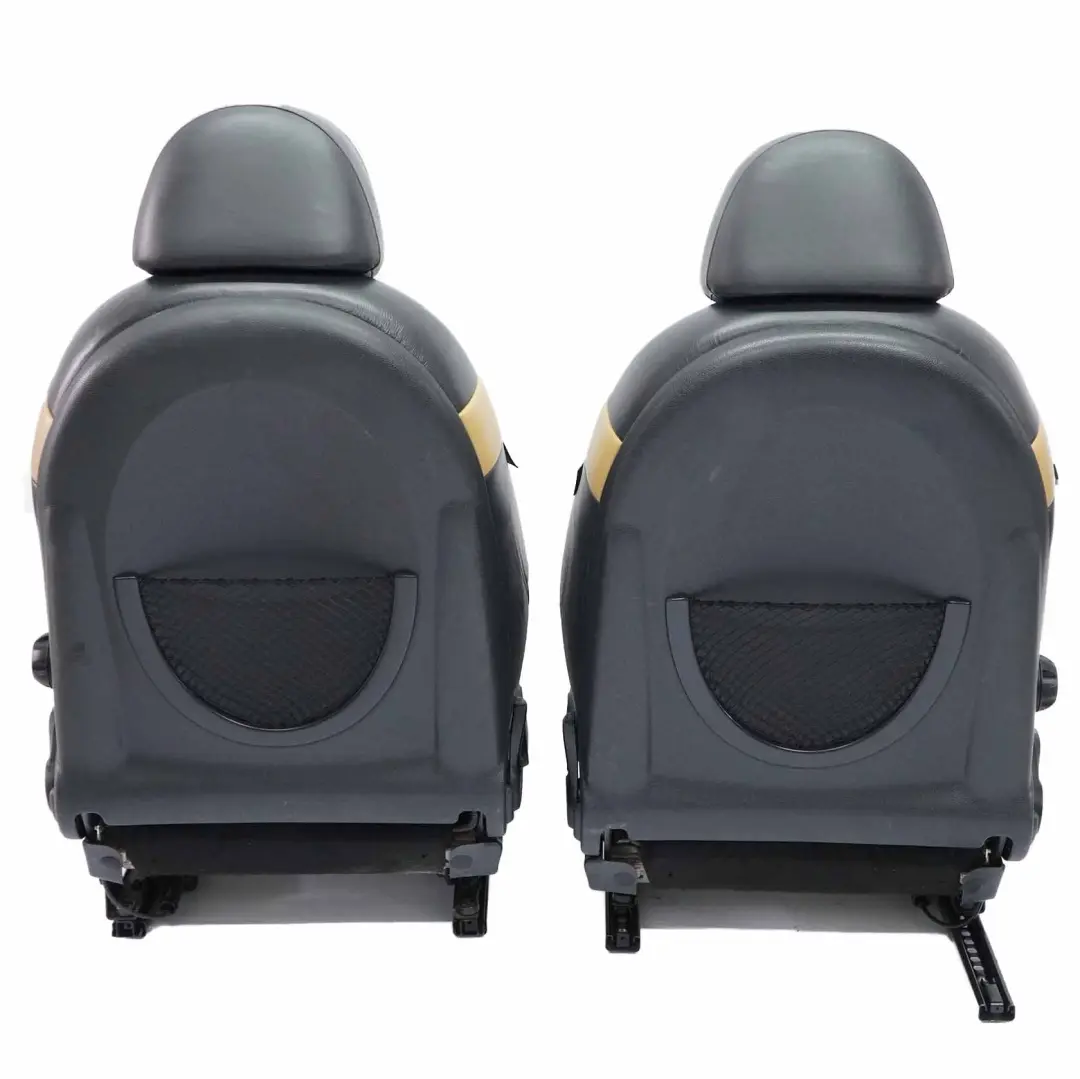 Mini Cooper R53 Sport Leather Soft / Cordoba Beige Interior Seats - SKU R50 Sport Leather Soft / Cordoba Beige (T3CB) - Part number R50