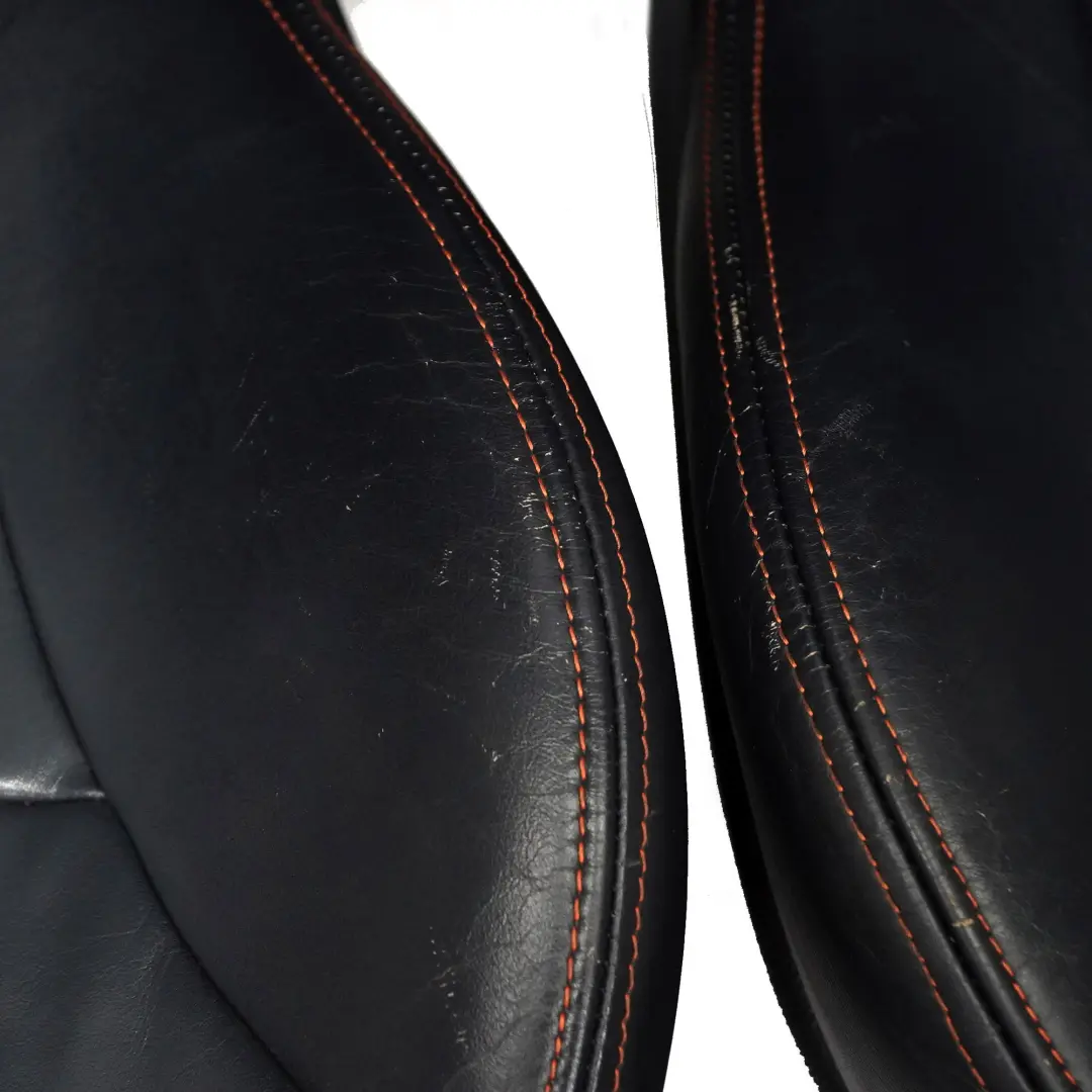  Sièges Cuir Mini R52 Sport Gravity Siège Avant Arrière Couture Orange - SKU R52-LEATHER-SPORT-SEATS-ORANGE-SEAM-T6DC-1 - Numéro de pièce R52 Leather Seats (T6DC)
