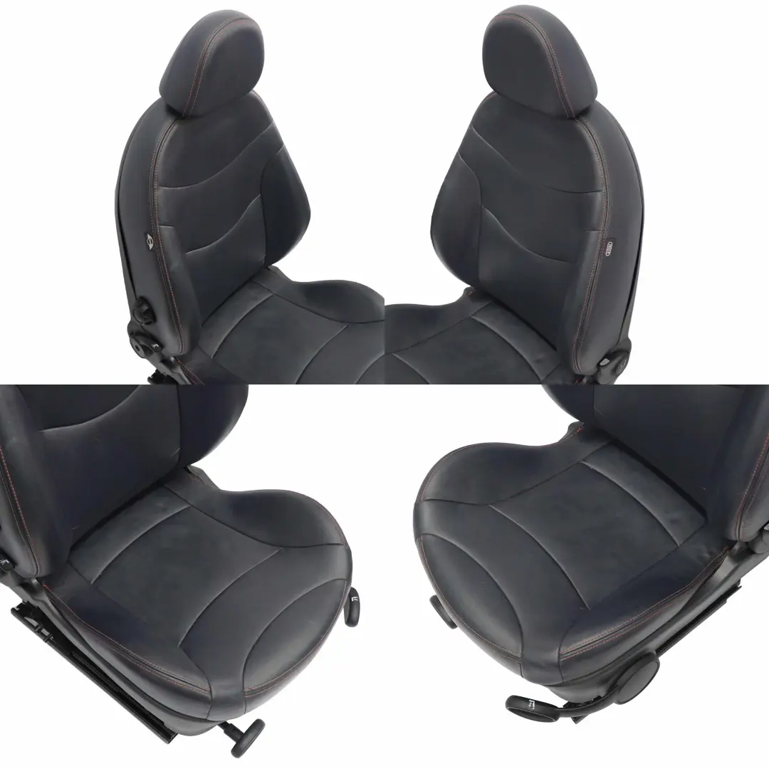  Ledersitze Mini R52 Cabrio beheizt Sport Gravity Vorne Sitz Orange Naht - SKU R52 Leather Sport Seats Orange Seam (T6DC) - Teilenummer R52 Leather Seats (T6DC)