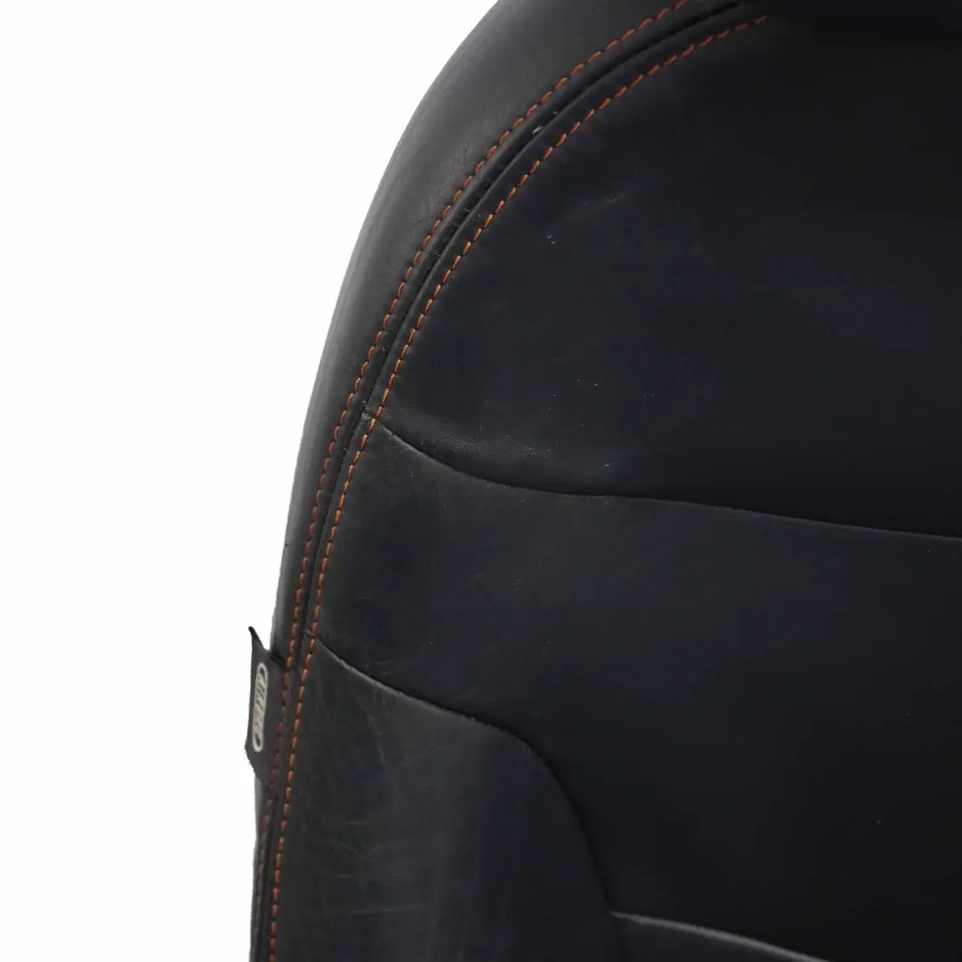  Ledersitze Mini R52 Cabrio beheizt Sport Gravity Vorne Sitz Orange Naht - SKU R52 Leather Sport Seats Orange Seam (T6DC) - Teilenummer R52 Leather Seats (T6DC)